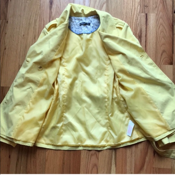 Soft Pastel Yellow Peacoat - Picture 3 of 8